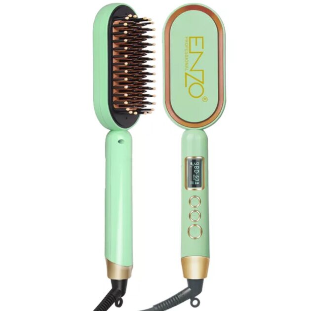 Brosse lissante verte ENZO