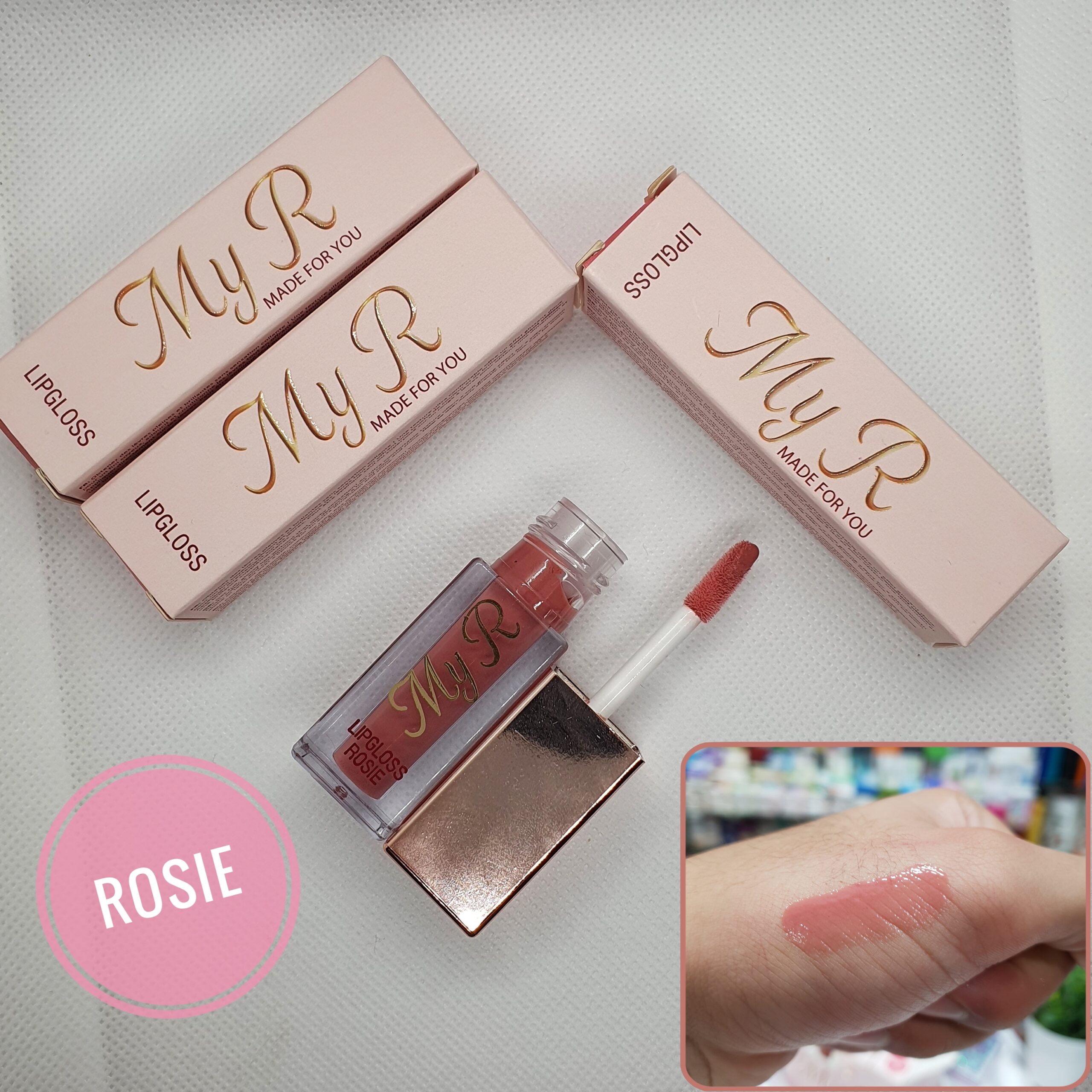 MY R LIPGLOSS ROSIE