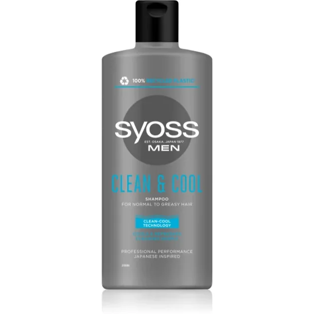 SYOSS MEN CLEAN & COOL Shampooing