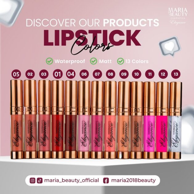 MARIA BEAUTY ELEGANCE MATTE LIPSTICK