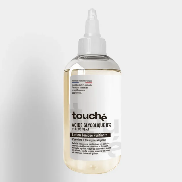 Touché Lotion Tonique Purifiante Acide Glycolique + Aloe Vera