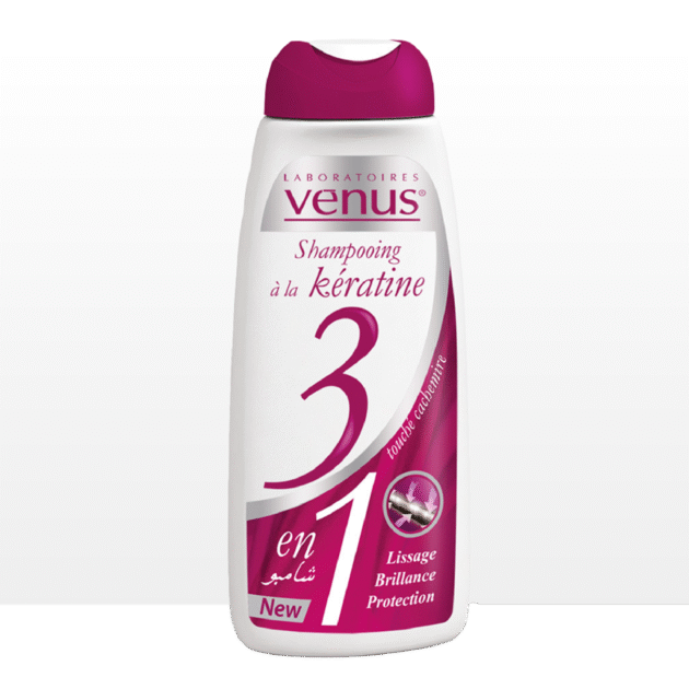 VENUS SHAMPOOING 3en1 Kératine