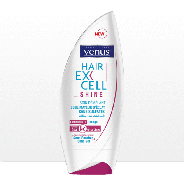 VENUS APRES SHAMPOOING HairExcell Shine Sans sulfates