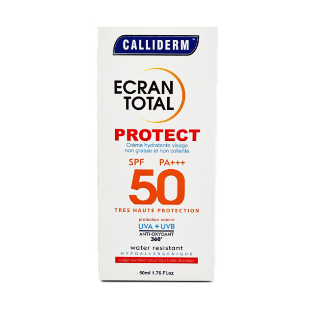 Calliderm Ecran Total Protect Créme Hydratante Visage Spf 50 50ml