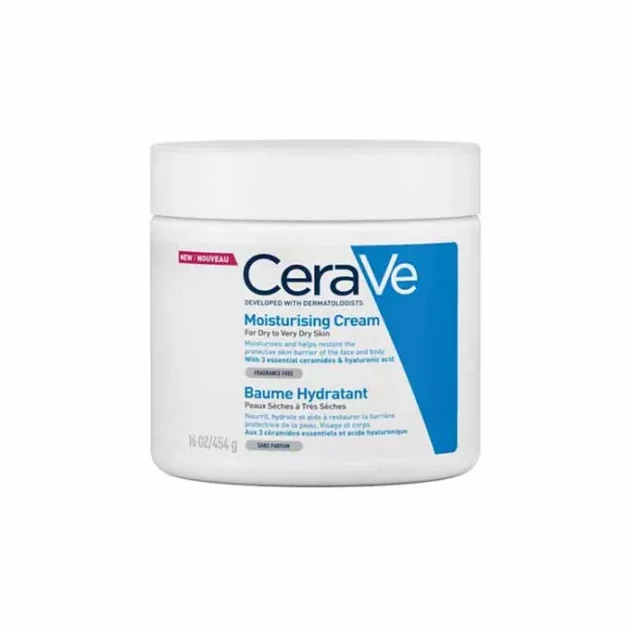 CeraVe Baume Hydratant Visage et Corps - Peaux Sèches à Très Sèches - 454g