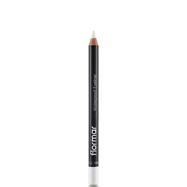 FLORMAR CRAYON Waterproof Eyeliner BLANC