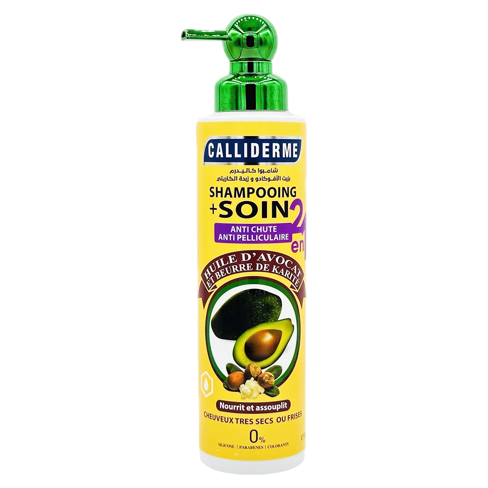 Calliderm Shampooing & Soin 2En1 À L’Avocat 500 ml