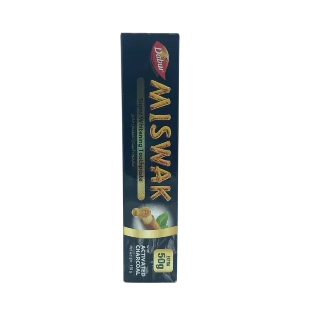 Dabur Miswak Dentifrice Au Charbon Actif 170 g