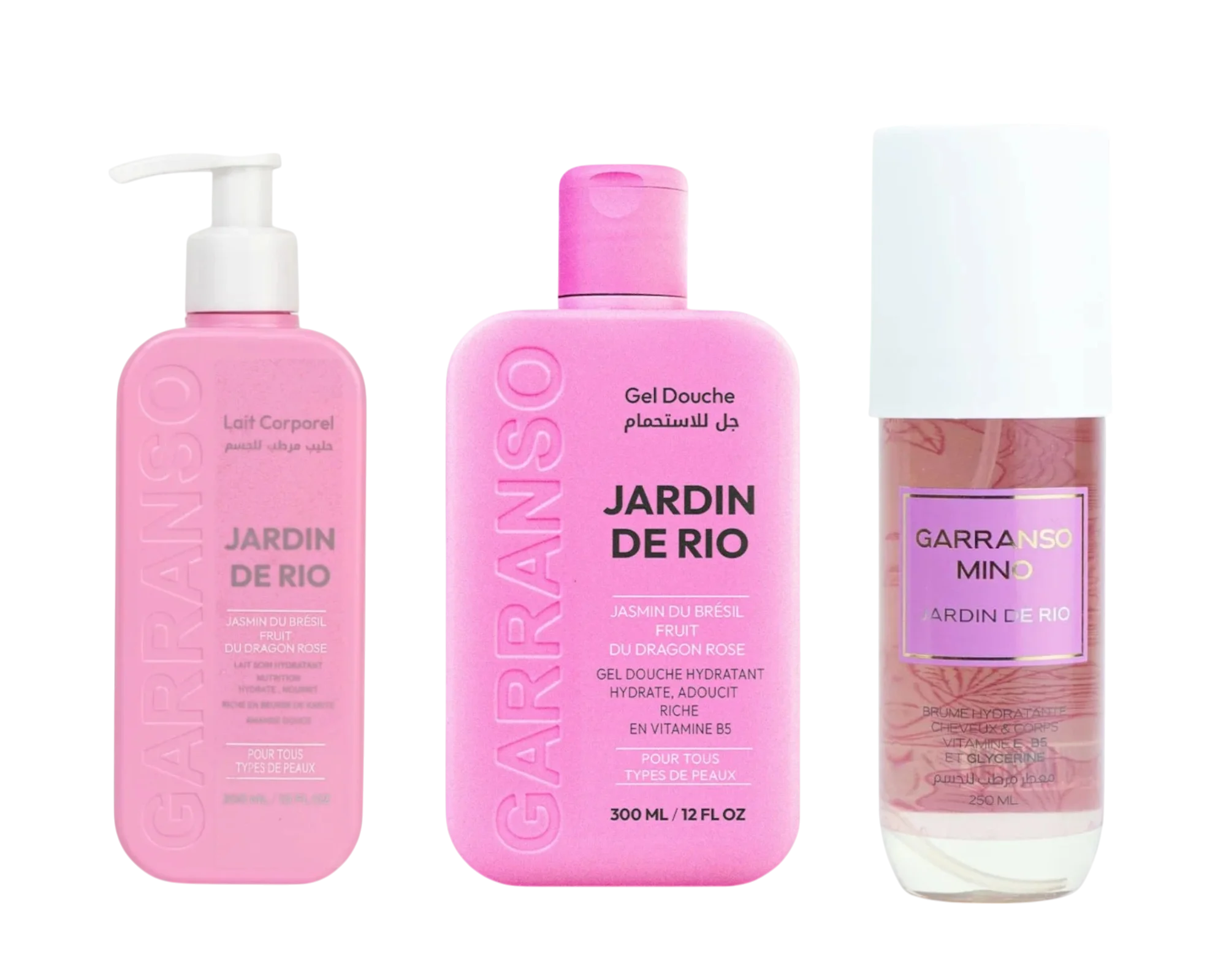 Garranso Jardin De Rio Pack : Gel Douche + Lait + Brume