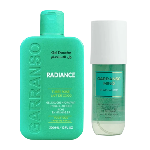 Garranso Radiance Pack Duo : Gel Douche + Brume