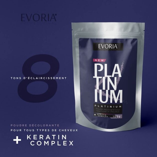 EVORIA Poudre Décolorante PLATINUM 150 g