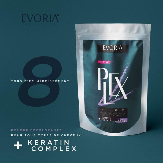 EVORIA Poudre Décolorante PLEX 150 g