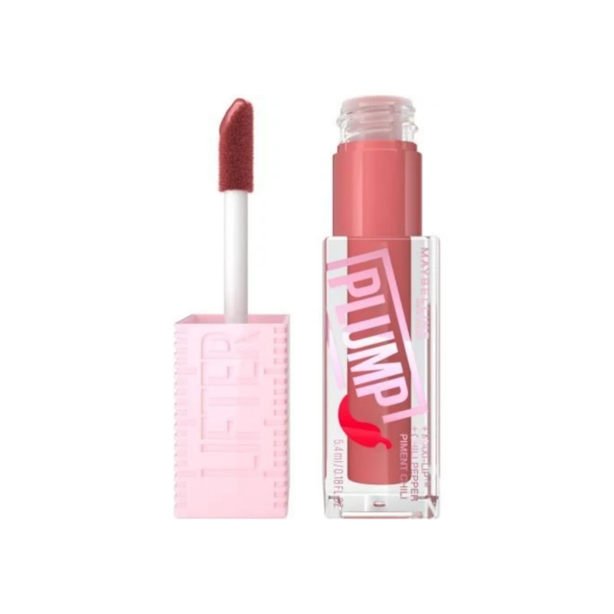 MAYBELLINE LIFTER PLUMP GLOSS- 001 PEACH FEVER