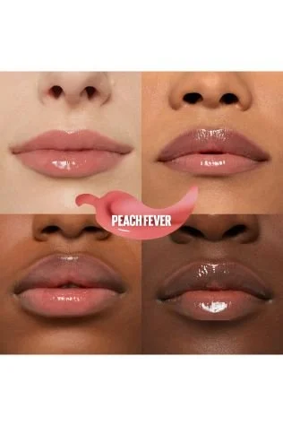 MAYBELLINE LIFTER PLUMP GLOSS- 001 PEACH FEVER - الصورة 2