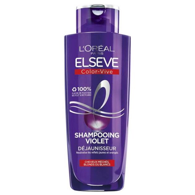 Elseve Color-Vive Shampoing Violet Déjaunisseur