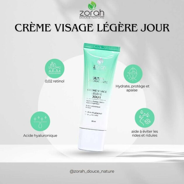 ZORAH Crème Hydratante Jour