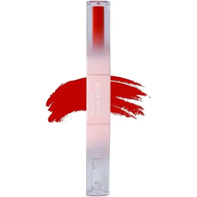 RUBY ROSE DUAL KISS MATTE LIPSTICK + LIPGLOSS DK01