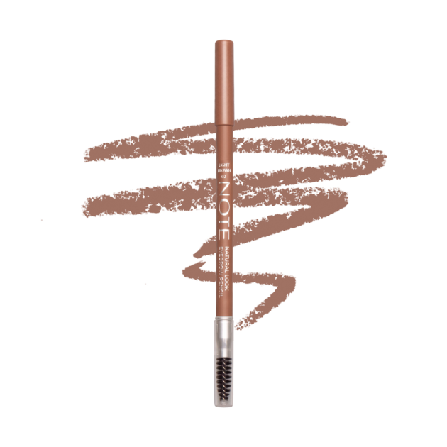 NOTE NATURAL LOOK EYEBROW PENCIL 02 (Light Brown)