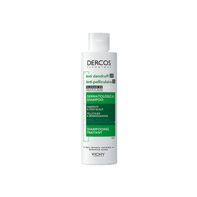 VICHY DERCOS
SHAMPOOING ANTI-PELLICULAIRE DS - CHEVEUX NORMAUX À GRAS