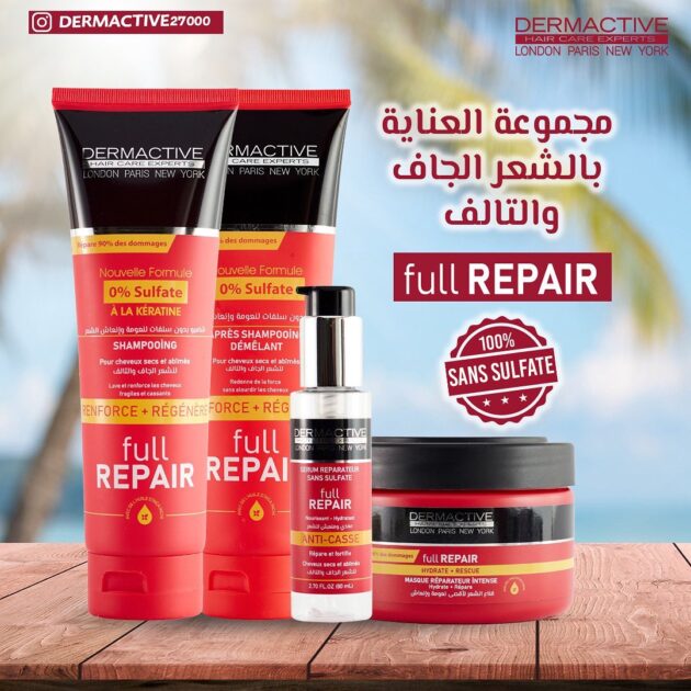 DERMACTIVE gamme Sans sulfate Full Repair