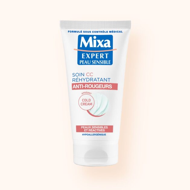 MIXA Soin Réhydratant Anti-Rougeurs CC