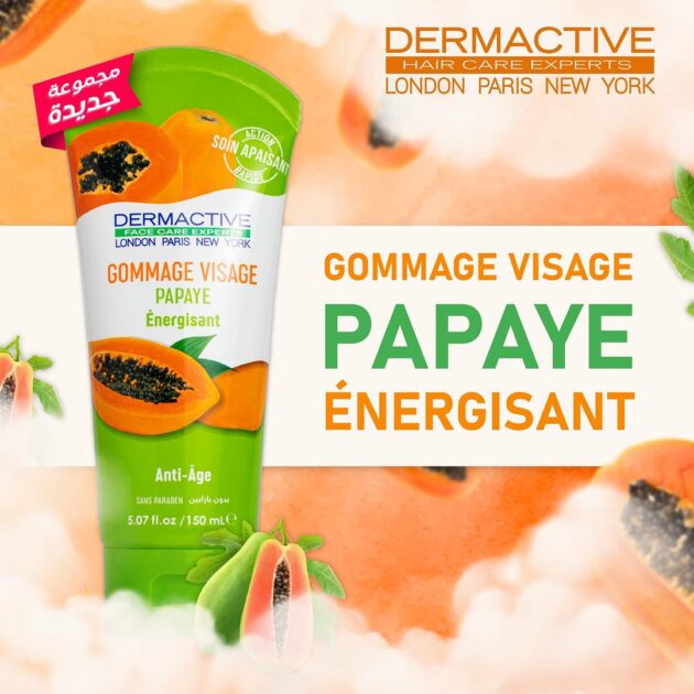 Dermactive Gommage Visage Papaye Anti-Âge 150 ml