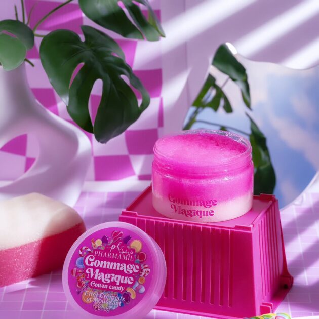 PHARMAMIL GOMMAGE CORPS COTTON CANDY