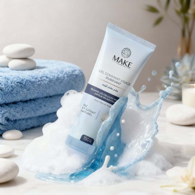 MAKE GEL GOMMANT PURIFIANT RIZ ET EXTRAITS NATURELS