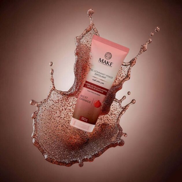 MAKE GEL GOMMANT EXFOLIANT RIZ ET GRENADE