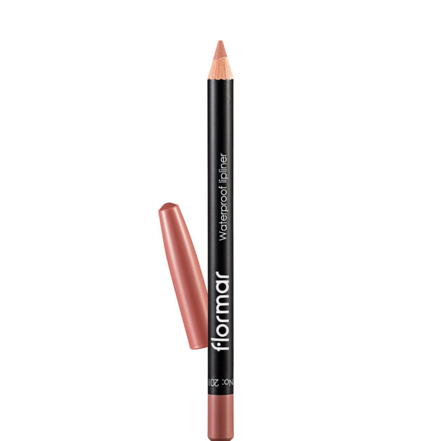 FLORMAR Waterproof Lipliner 201 Naturally Nude