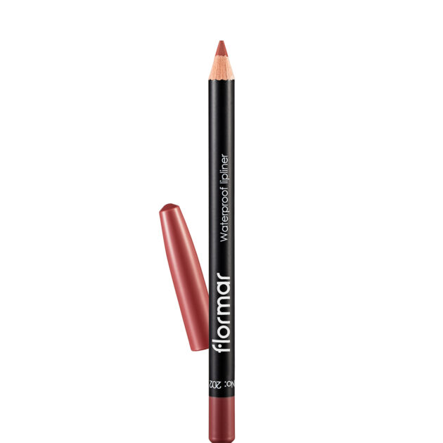 FLORMAR Waterproof Lipliner 202 Soft Pink Brown