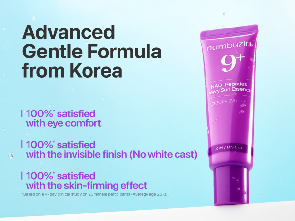 Numbuzin No.9 Nad+ 9 Peptides Dewy Sun Essence - الصورة 4