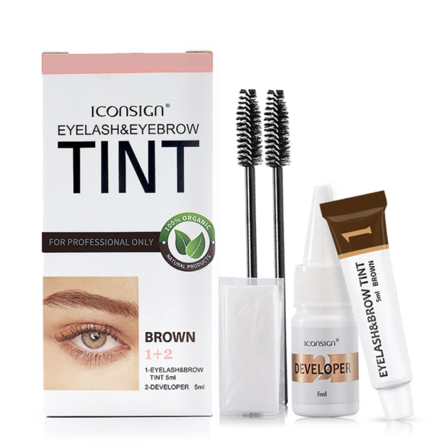 ICONSIGN Eyebrow & Eyelash TINT (Brown)