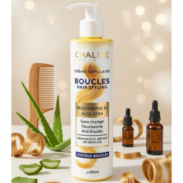 Chaline Créme Capillaire Boucles Hair Styling