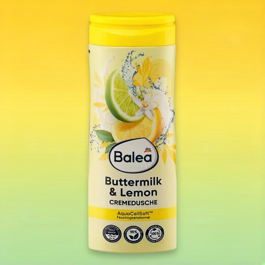 BALEA Créme de Douche Buttermilk & Lemon