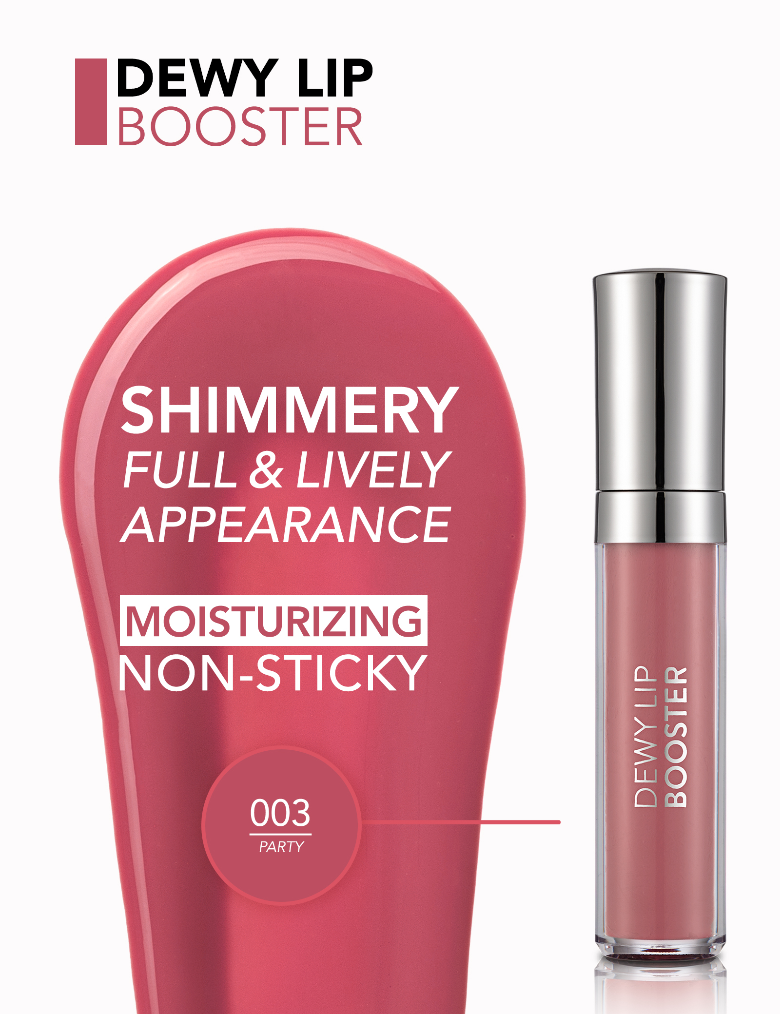 FLORMAR Dewy Lip Booster 003 Party - الصورة 2
