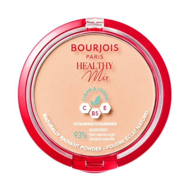 BOURJOIS POUDRE COMPACTE HEALTHY MIX CLEAN 02 VANILLE