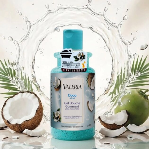 VALERIA Gel Douche Gommant Coco
